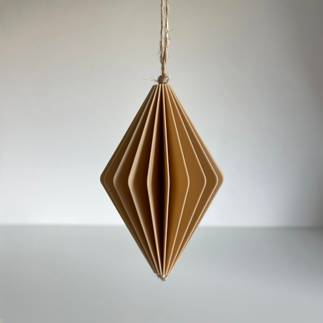 Weihnachtskugel-Set Beige – Bild 9